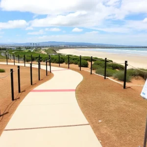 Construction plans for the Newport Beach accessibility project