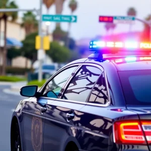 Police activity in Newport Beach related to crime