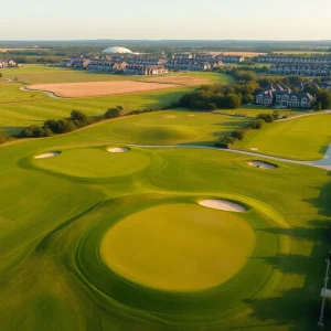 Transition from golf course to residential development in Irvine
