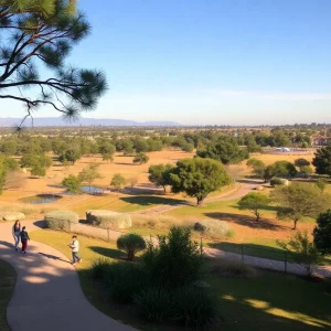Families enjoying outdoor activities in Orange County park