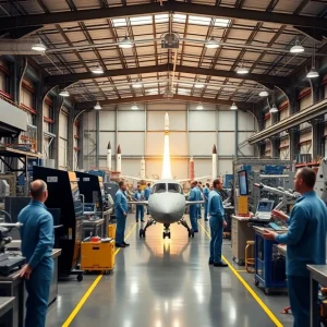 Jobs Costa Mesa California Area Aerospace manufacturing facility with engineers and technology in Southern California