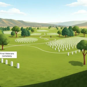 Proposed site for Southern California State Veterans Cemetery in Anaheim Hills
