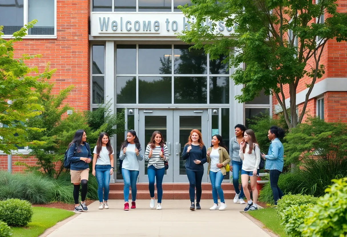 Welcoming environment at Valley Vista High School