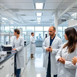 Amgen research and development center in California