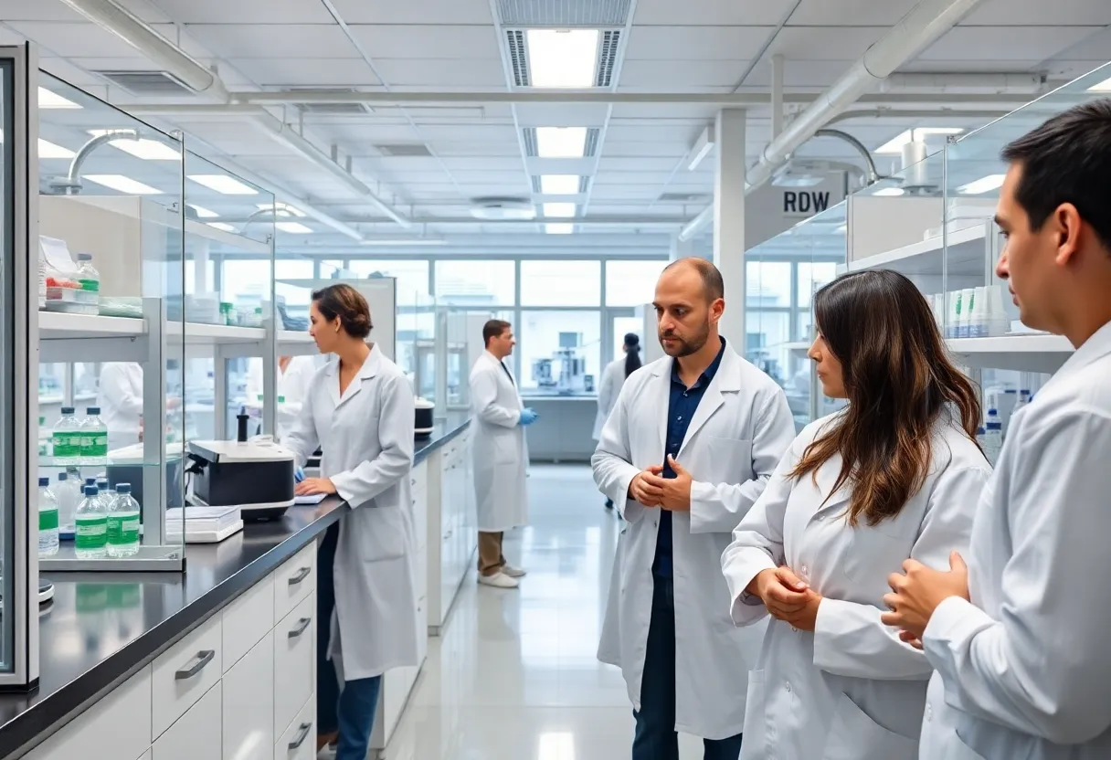 Amgen research and development center in California