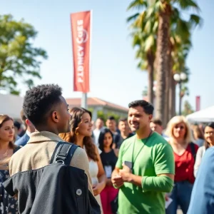 Community event in Costa Mesa focusing on sustainability and financial excellence