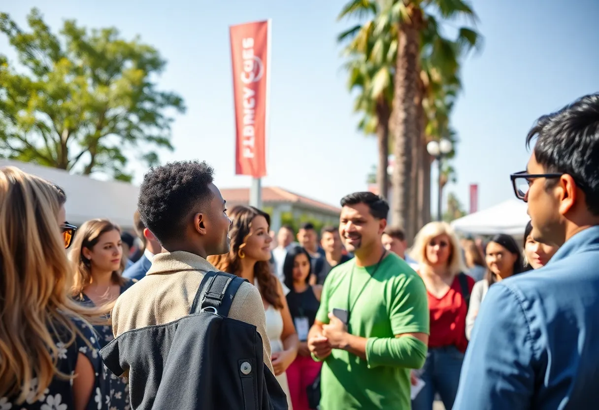 Community event in Costa Mesa focusing on sustainability and financial excellence