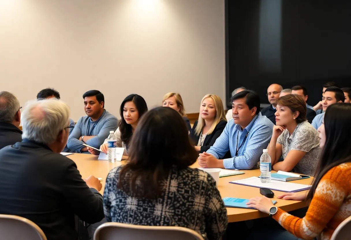 Community meeting about immigration legal support in Costa Mesa