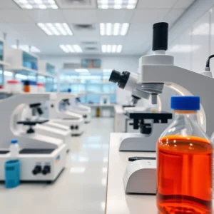Laboratory equipment for DNA analysis
