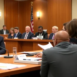 Huntington Beach City Council discussing legal action