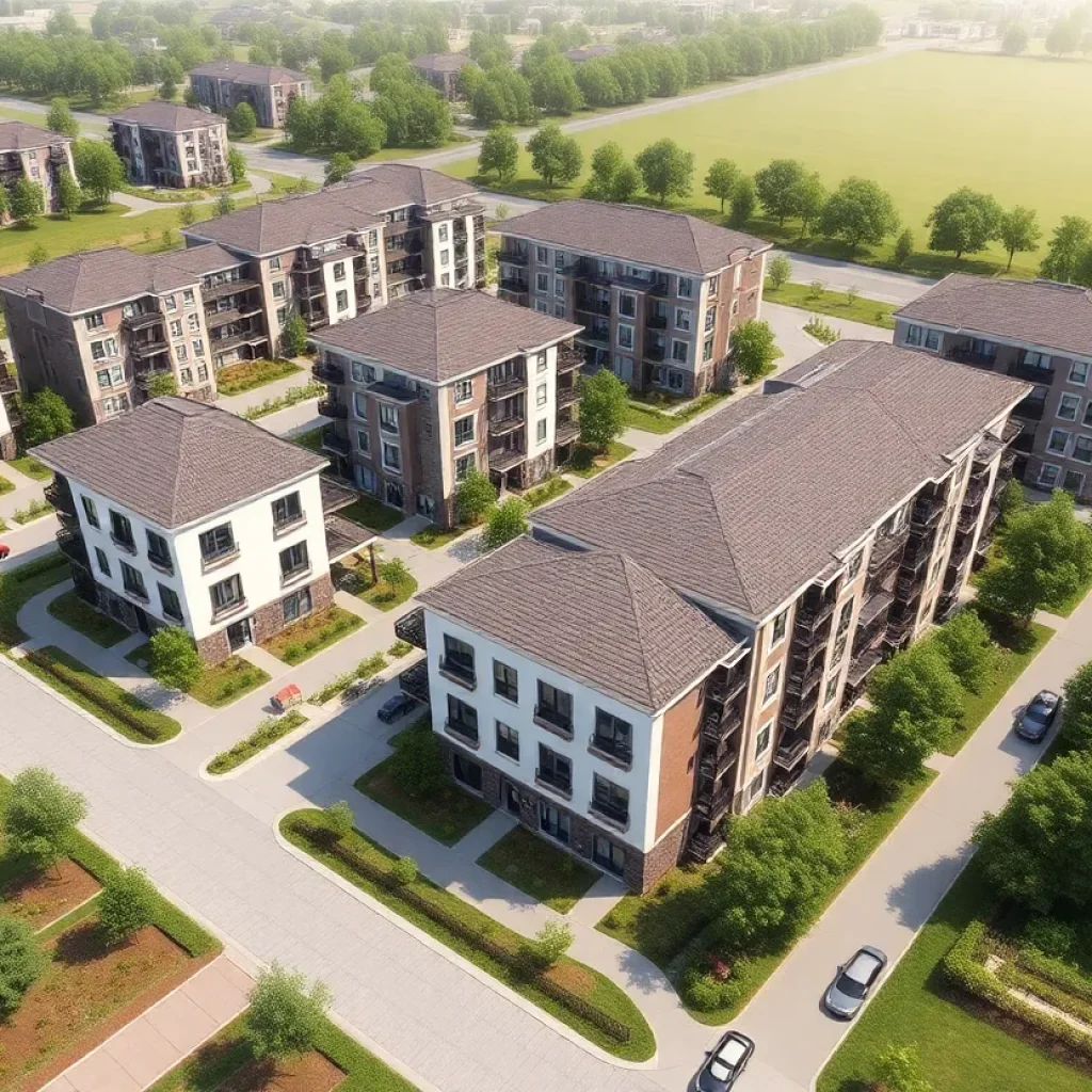 Rendering of proposed condominiums in Irvine