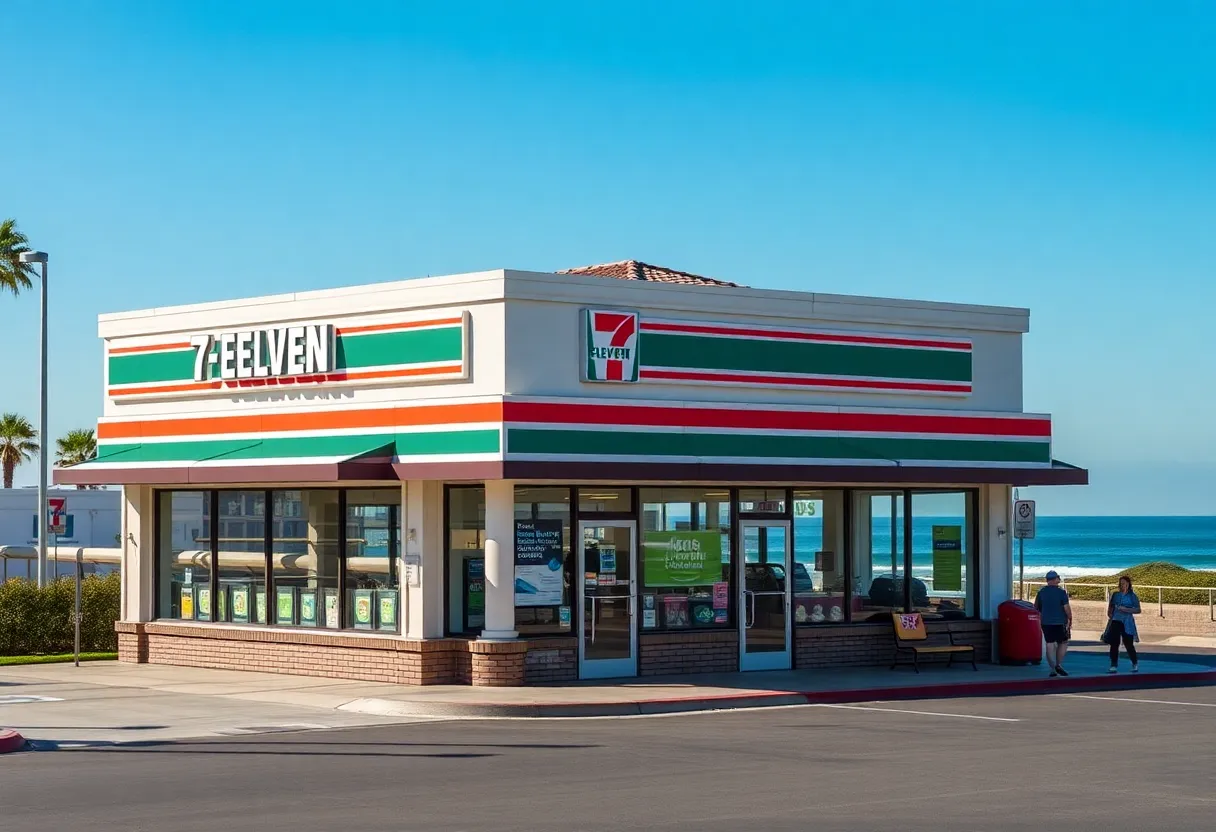 7-Eleven Store on Balboa Peninsula in Newport Beach