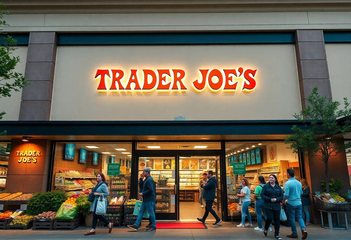 Exterior of Trader Joe's new location in Costa Mesa