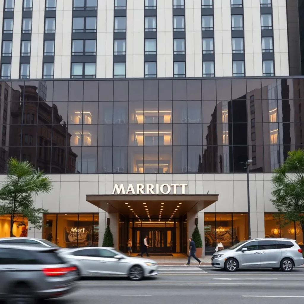 Exterior view of Washington Marriott at Metro Center