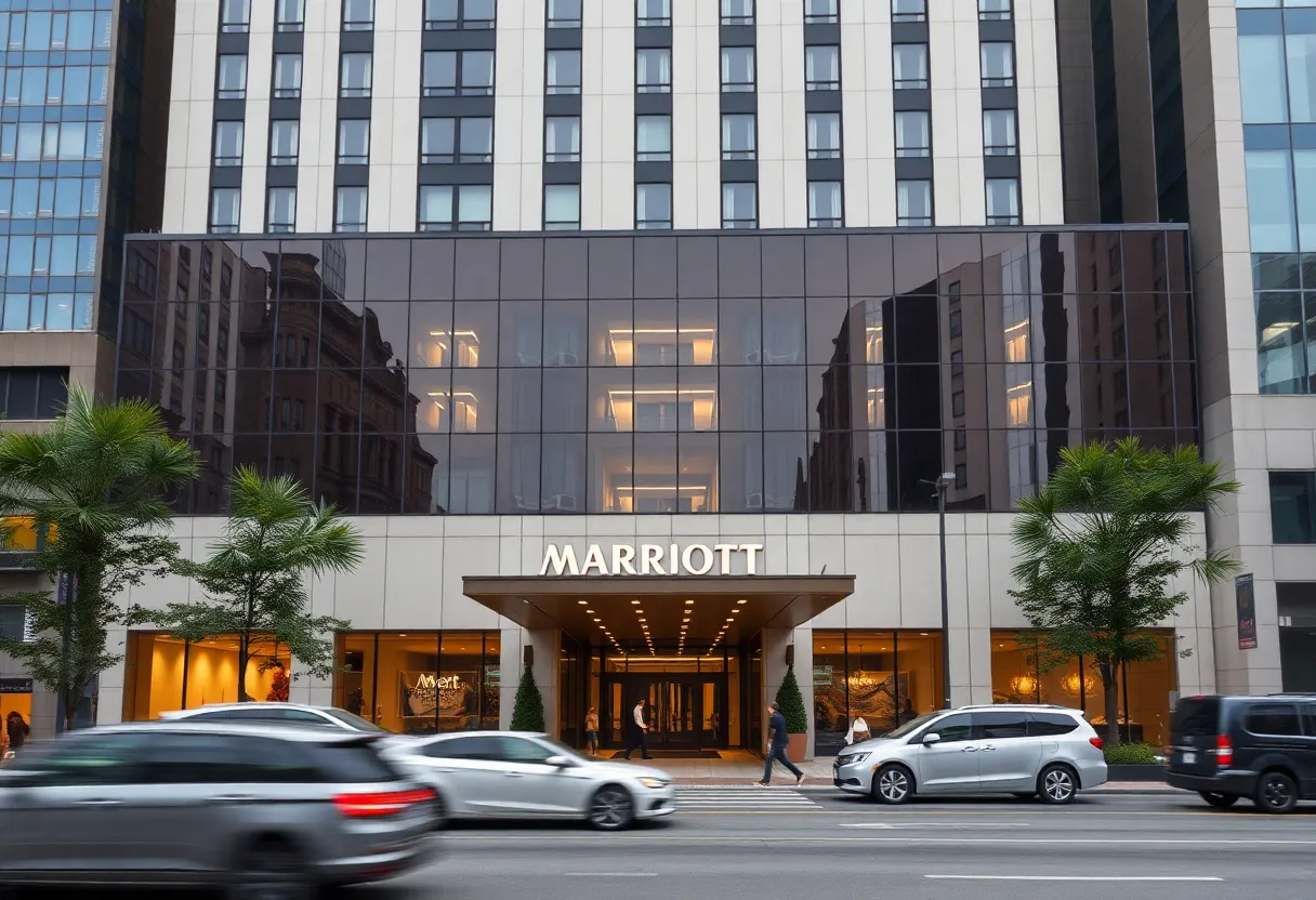 Exterior view of Washington Marriott at Metro Center