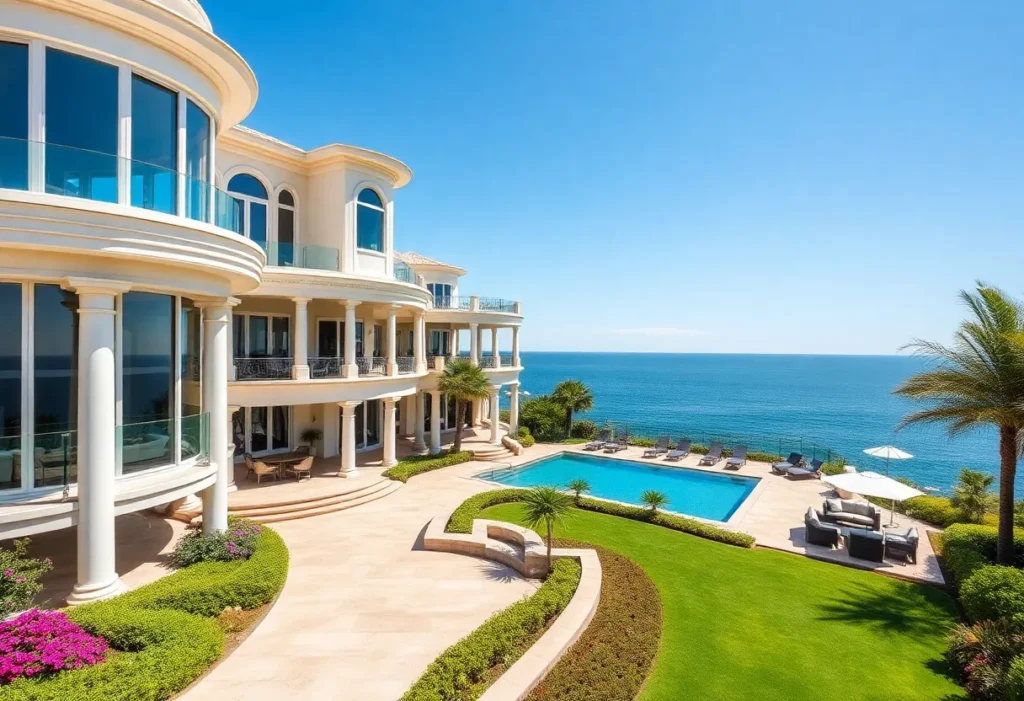 Luxurious mansion in Laguna Niguel showcasing stunning views