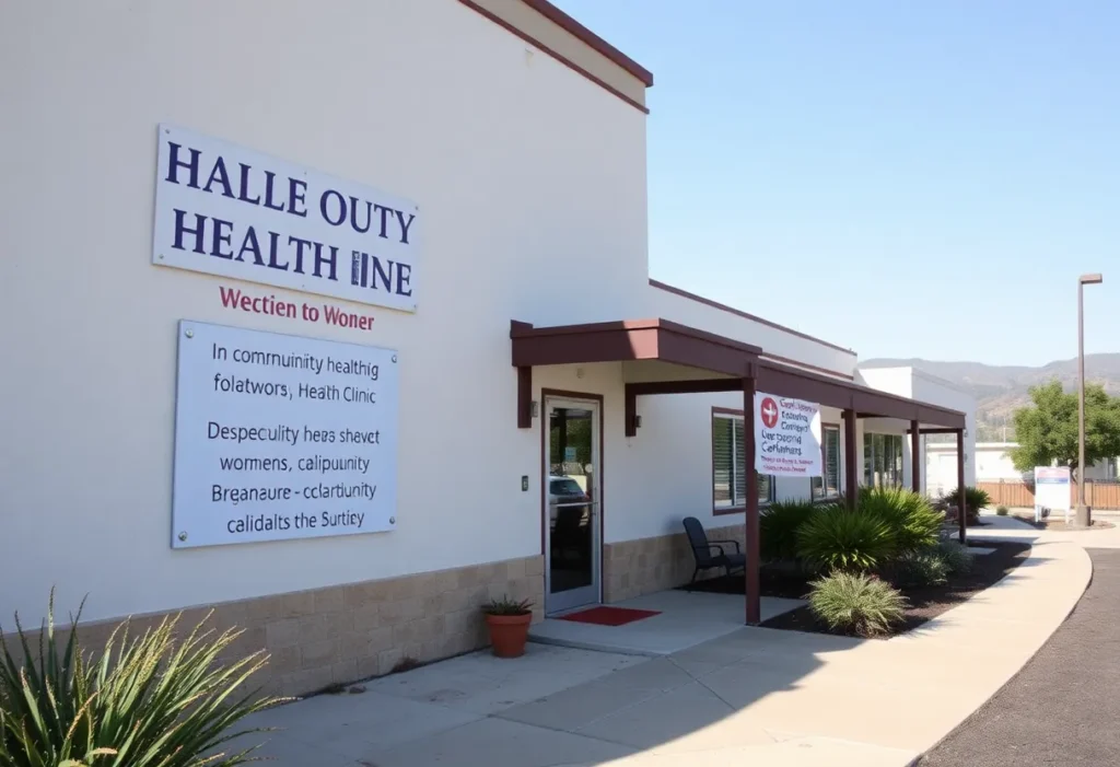 Exterior of the Melody Health clinic in California
