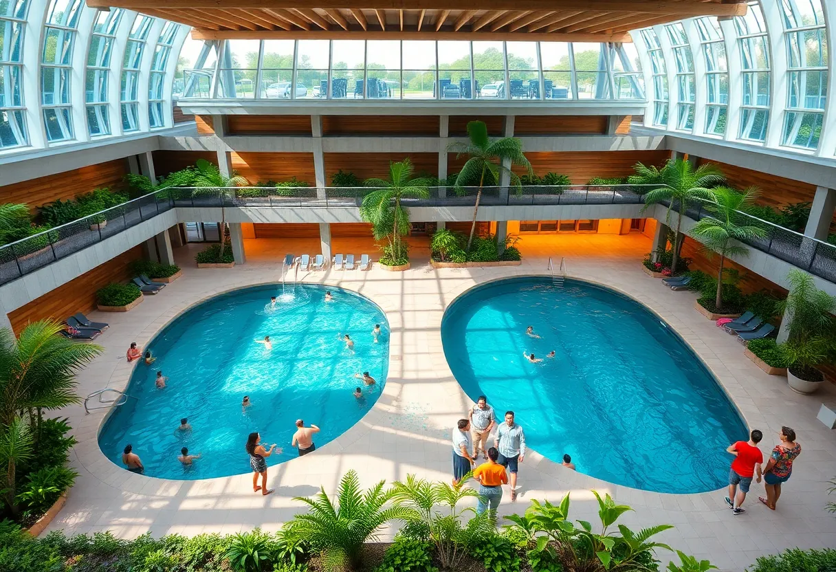 Design of the Memorial Park Aquatics Facility in Santa Ana