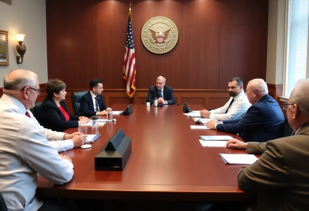 City council meeting in Newport Beach