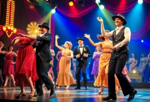 Vibrant performance from Some Like It Hot musical at Segerstrom Center.