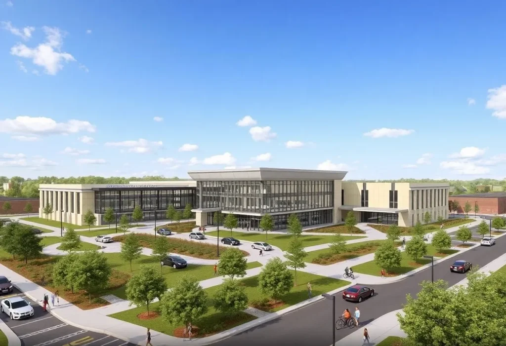 Rendering of the Southern Regional Emergency Operations Center in Costa Mesa