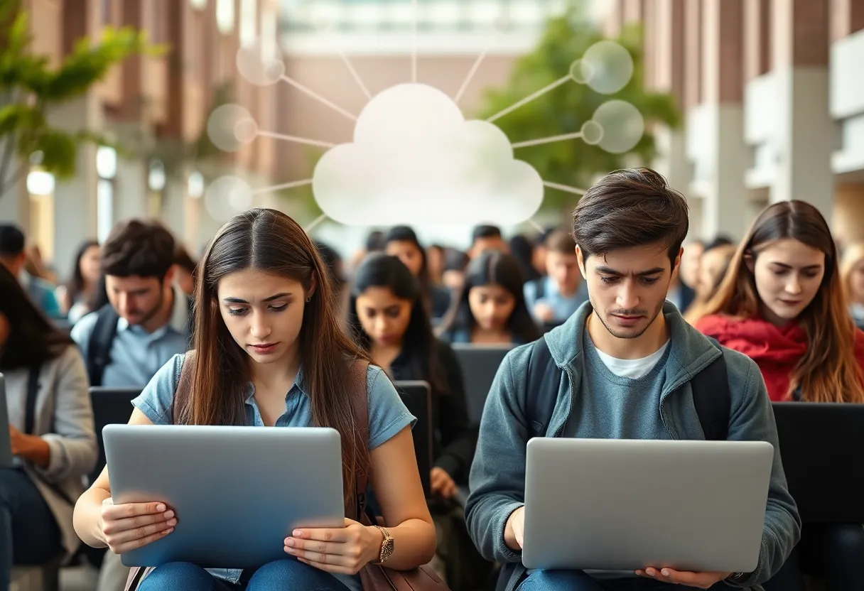 College students on campus affected by AWS outage